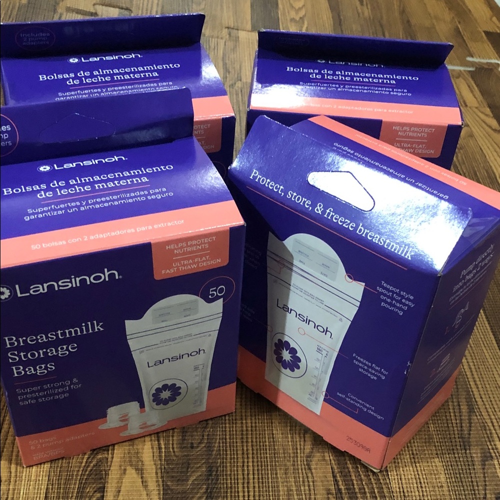 Lansinoh  Breastmilk Storage Bags Pack(total 4)